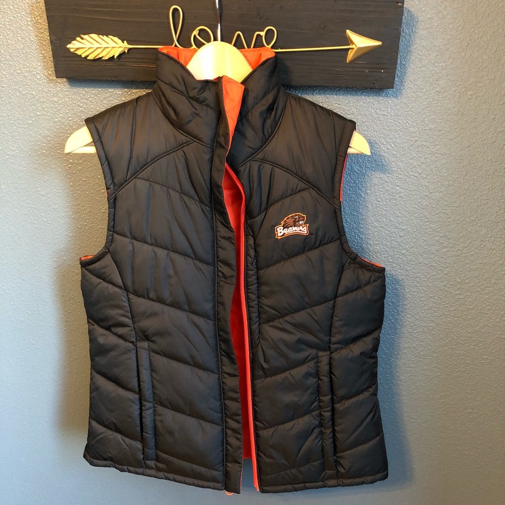 Oregon State Beavers puffy vest